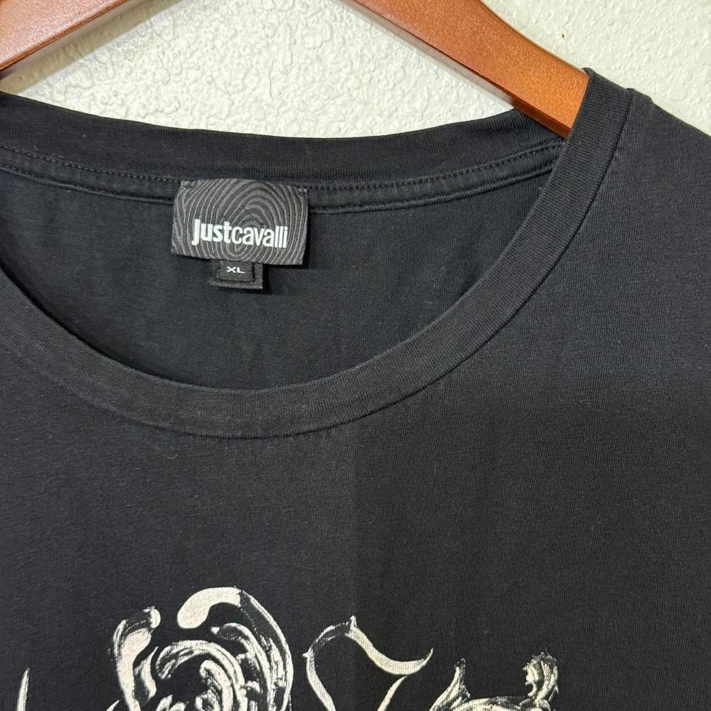 Roberto cavalli Black and white skull graphic tee - Picture 3 of 5